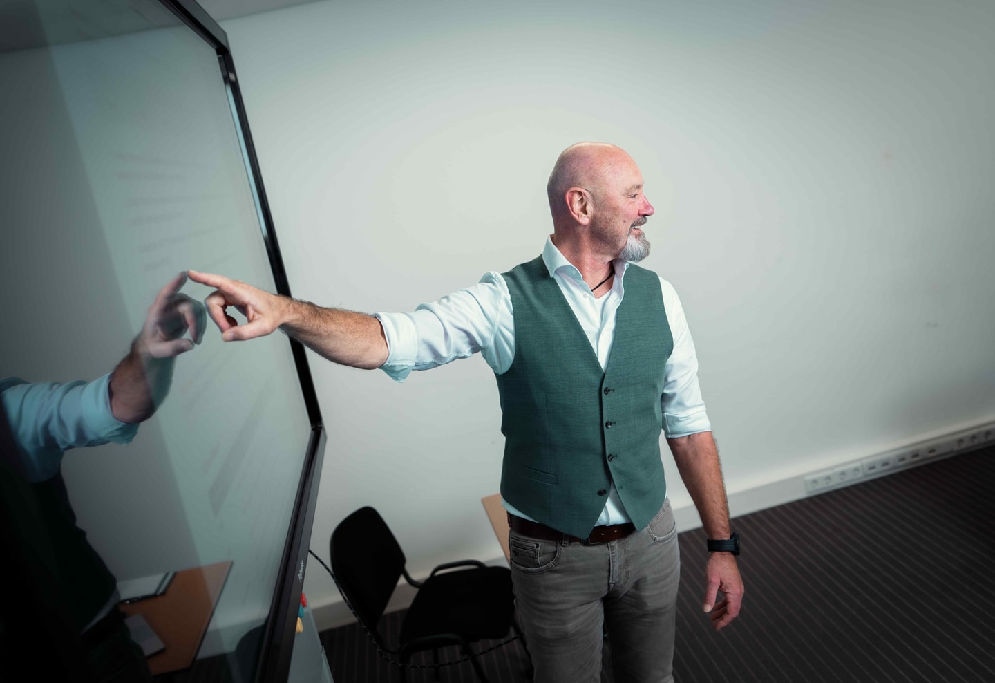 Trainer van Diks Process Support op de werkvloer
