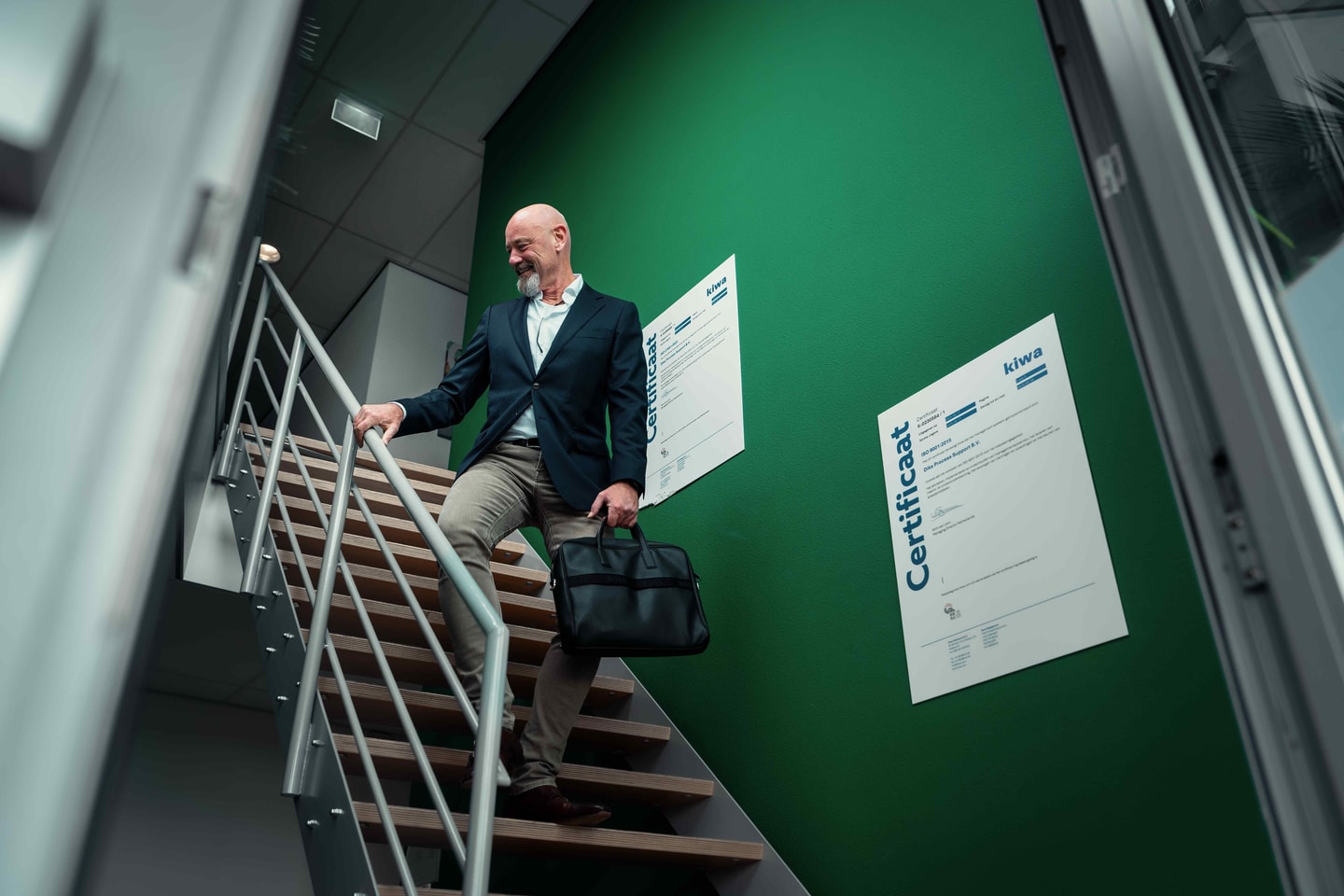 Interim CISO van Diks Process Support aan het werk